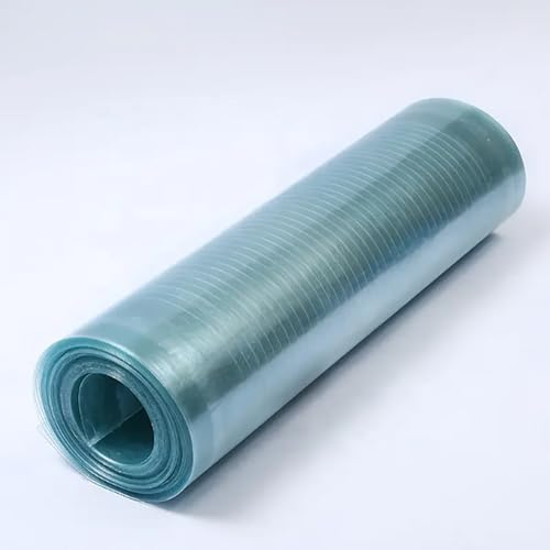 Dachplatten transparent,0,8 mm gewächshausplatten polycarbonatplatten UV-beständig für wintergarten Solarium, Pergola, Terrasse, Pavillon, Hühnerstall im Freien (Size:1*50m/3.28*164ft)