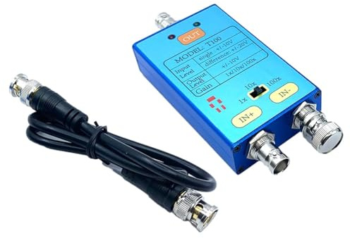 Sonda differenziale per oscilloscopio T100 alimentata a batteria con basso rumore e alto rapporto di rifiuto comune di modo