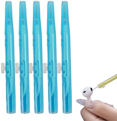 5pcs Reinigungsknete für Handy Kopfhörer,Multifunktionaler Reinigungsstift mit Bürsten für Ladebuchsen,Reinigt Schwer Erreichbare Stellen,Geeignet für Airpods,iPhone,Ipad,Technik Gadgets