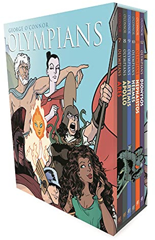 Olympians Boxed Set: Ares / Apollo / Artemis / Hermes / Hephaistos / Dionysos (Olympians, 7-12)
