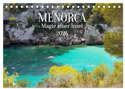 MENORCA Magie einer Insel (Tischkalender 2025 DIN A5 quer), CALVENDO Monatskalender