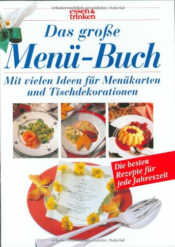 Das große Menü-Buch