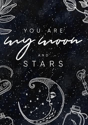 Moon Collection / Notizbuch, Bullet Journal, Journal, Planer, Tagebuch My Moon & Stars