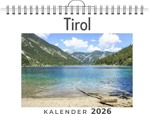 Tirol: (Wandkalender 2026, Kalender DIN A4 quer, Monatskalender im Querformat mit Kalendarium, das perfekte Geschenk)