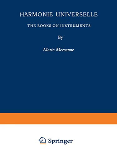 Harmonie Universelle: The Books on Instruments
