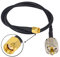 Hand-held Radio Antenna Cable PL259 UHF Male to RP-SMA Male 50CM/ 19.69 inch RG58 Coaxial Cable 50 Ohm for Handheld Ham Radio Pigtail Patch Lead Two-Way Radio Mobile Amateur Radio CB Antenna Pack of 2