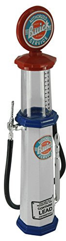 Modello pompa della benzina - Buick (1:18) - bianco / blu scuro / rosso scuro