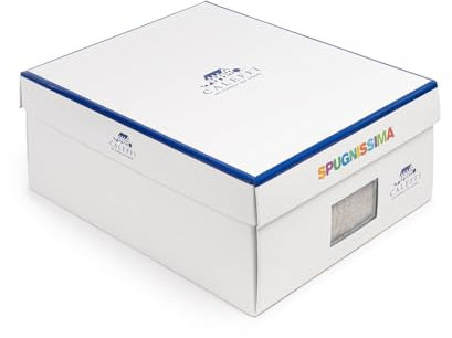 Caleffi Sirena Accappatoio con Cappuccio, Cotone , Naturale, L, 04253