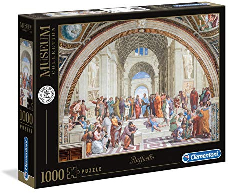 Clementoni - 39483 - Vatican Jigsaw Puzzle for adults and children - The School of Athens - 1000 Pieces
