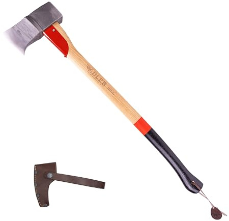 Adler 1919 Germany The Super Splitter Heavy-Duty Log Splitting Axe (A11)