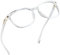 LifeArt gafas de anti-rayo azul, gafas de lectura en computadora, lentes transparentes, reducen dolores de cabeza y evitan los ojos secos, son estilos de moda adecuados para homres y mujeres +0.50