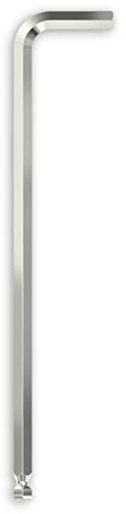 INBUS® 72403 Winkelschraubendreher (Extra lang) 4mm, mit Kugelkopf — Made in Germany