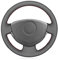 MEWANT Lenkradhülle aus Leder für Renault Clio 2 2001-2008 / Twingo 2 2007-2014 / Dacia Sandero 2008-2012 / Clio Lenkradhülle