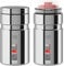 Elite Unisex – Erwachsene Deboyo Trinkflasche, Silver, 550 ml