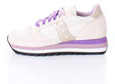 Saucony Jazz Triple Donna, Colore Beige e Viola 60530-12, Numero 37,5 EUR (6,5 us)