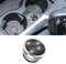 Cobee Bling Auto-Zigarettenanzünder-Stecker-Abdeckung, Kristall, staubdicht, für Zigarettenanzünder, Knopfabdeckung, Auto-Innendekoration für die meisten Fahrzeuge (schwarz)