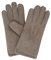 NF NITZSCHE fashion - Lammfell Handschuhe für Damen - 100% Lammfell - warme Winterhandschuhe - Farben: schwarz und braun - verschiedene Größen - eleganter Damenhandschuh (frappe, 8)