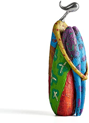 Octdays Kunst weibliche Skulptur Figuren, abstrakte Frau Statue für Heimdekoration, bunte Dekorationen für Wohnzimmer Regal Büro Schrank Akzente - A