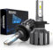 BEAMFLY Bombillas H7 LED 18000LM, Lampara Faros Delanteros Coche, Kit de Conversión Halógena 12V, 6000K Luces Blancas