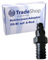 Trade-Shop Adaptateur de couronne de forage Six-slot DD-BI vers A-Rod Filetage rond Couronne de forage diamantée Compatible avec la carotteuse Hilti