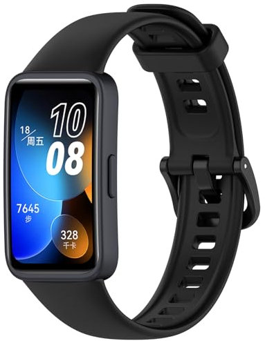 Ersatzbänder Kompatibel mit Huawei Band 9/Band 8 Armband für Damen Herren, Verstellbare Weiches Silikon Sport Ersatzarmband Sportarmband für Huawei Band 9/Band 8