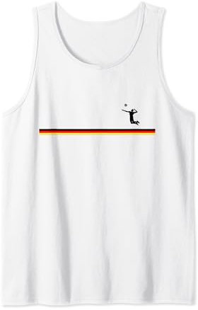 Volleyball Beachvolleyball Herren Männer Deutschland Outfit Tank Top
