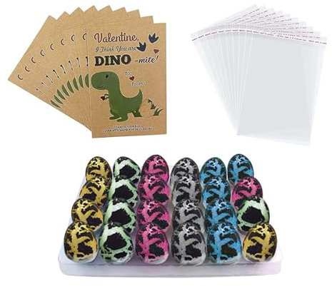 Postkarten Lustige Sprüche mit schlüpfendem Dinosaurier-Ei, große Menge lustiger Dino-Eier, Austauschkarten für Mädchen, Jungen, Klasse, Schule, Klassenzimmer, Party Glückwunschkarte (Grey, One Size)