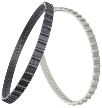 Sbeite Lot de 2 Courroies d'entraînement RCX23002 Aquavac Tiger Shark pour Nettoyeur de Piscine Hayward Aquavac Tiger Shark (Plus et QC) et SharkVac 1 Noir et 1 Blanc