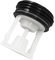 Filtro lanugine di ricambio per lavatrici Bauknecht, Whirlpool, Indesit - Compatibile con i modelli 481248058385 e C00312342 -Forma dritta