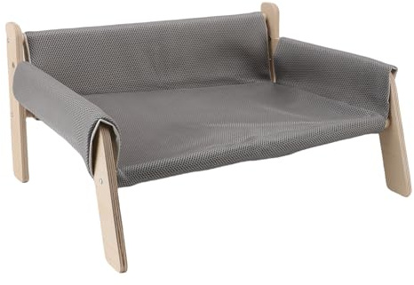 Hoches Katzenbett, Katzensofa Starke Belastungskapazität für den Hausgebrauch (Grey)