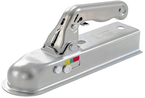 LCOUACEO Gancio Traino Auto, Aggancio per rimorchio Rettangolare Carico di Traino 800kg per Tubo Quadrato 50 mm