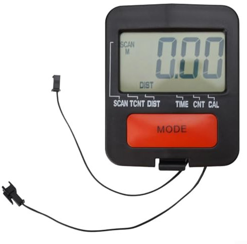 pumpumlia Rudergerät Zähler Gym Ersatzmonitor Home Rudergerät Monitor Einstellbarer Tachozähler