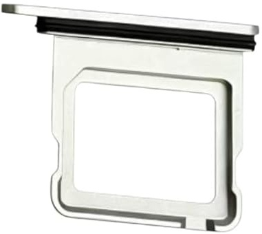 Sim Tray Compatible With iPhone 17 Single Card Holder White