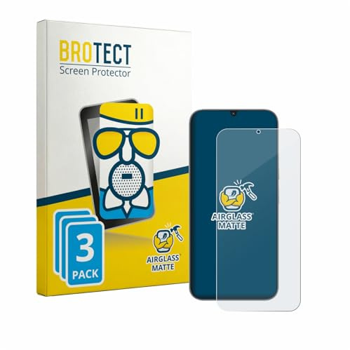 BROTECT Entspiegelungs Schutzglas für realme Narzo 100 Lite 5G (3 Stück) Schutzfolie Glas Matt [Extrem Kratzfest 9H, Anti-Reflex, Anti-Fingerprint]