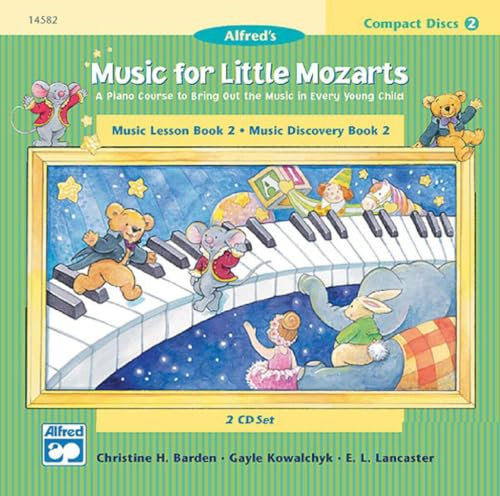 Music for Little Mozarts Level 2: CD 2-Disk for Lesson and Discovery Books