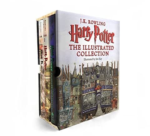 Harry Potter: The Illustrated Collection (Books 1-3 Boxed Set)