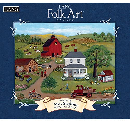 LANG LANG FOLK ART™ Wandkalender 2023