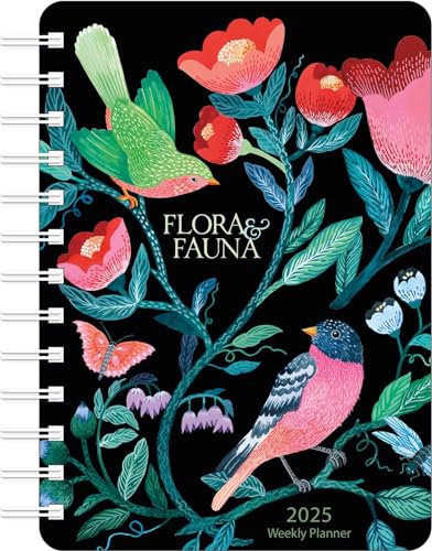 Flora & Fauna by Malin Gyllensvaan 2025 Weekly Planner Calendar