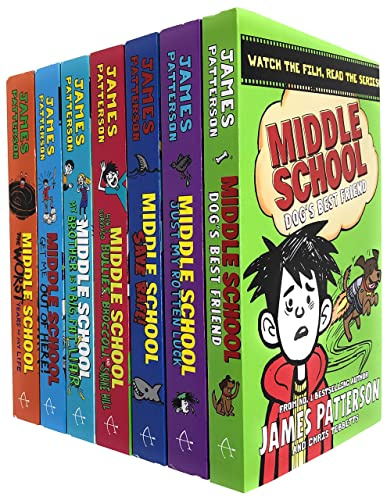 Middle School 7 Book Collection Set by James Patterson