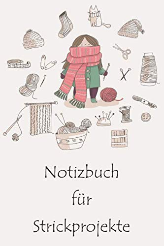 Notizbuch für Strickprojekte
