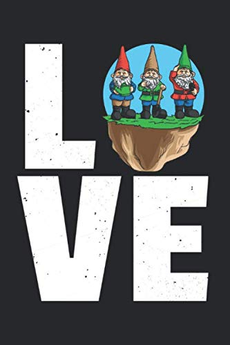 Gartenzwerg Notizbuch: Gartenzwerg Notizbuch für Zwerg Liebhaber oder Gärtner/ Notizheft / Notizblock A5 (6x9in) Dotted Notebook / Punkteraster / 120 gepunktete Seiten
