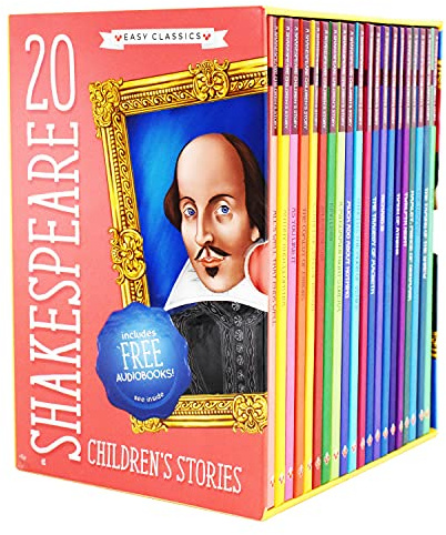 20 Shakespeare Children's Stories: The Complete Collection (Easy Classics) - includes QR codes for 20 FREE audiobooks!