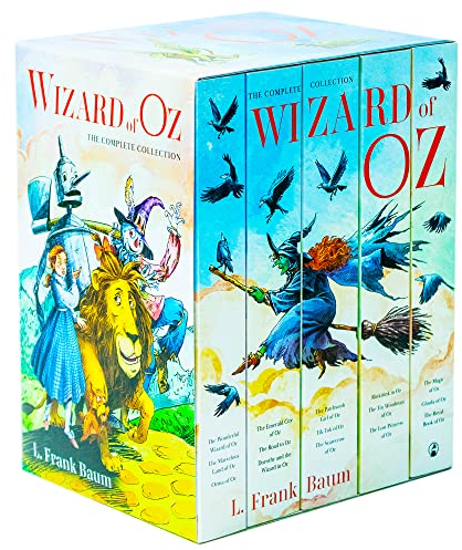 Die komplette Sammlung „Wizard of OZ“, Serie 15, Bücher-Sammelbox-Set von L. Frank Baum (3 in 1 Buch) ((Wunderbarer Zauberer von Oz, Wunderbares Land von Oz, Ozma von Oz, Dorothy und der Zauberer in