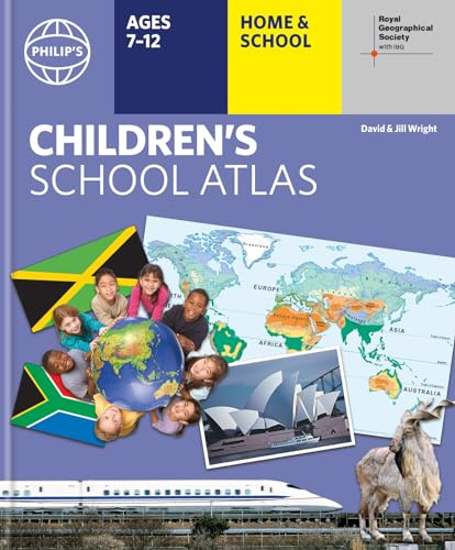 Philip's RGS Children's School Atlas: Hardback 17th edition (Philip's World Atlas)