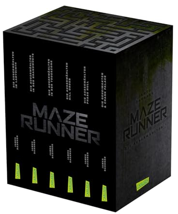 Maze-Runner-Schuber (6 Bände im Taschenbuch-Schuber inklusive Bonusband mit »Crank Palace« und »Die Geheimakten«): Sammelband (Die Auserwählten - Maze Runner)