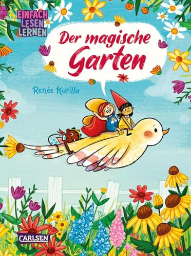 Der magische Garten: Einfach Lesen Lernen | Zauberhafter Kinder-Comic für Leseanfänger*innen ab 5
