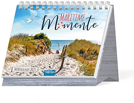 Trötsch Aufstellwochenkalender Maritime Momente 2023: Aufstellkalender Tischkalender