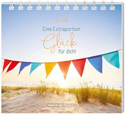Mini-Kalender 2026 Eine Extraportion Glück für dich!: Mini-Kalender