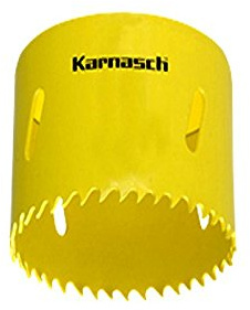 Karnasch 201500065 Bi-Metal Cobalt 8% HSS-E Lochsäge, 38 mm, Nutzlänge 65 mm, Schnittdurchmesser 2,5 mm