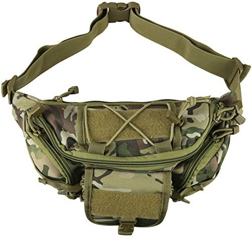 Kombat UK Tactical Waist Bag - BTP (British Terrain Pattern), One Size